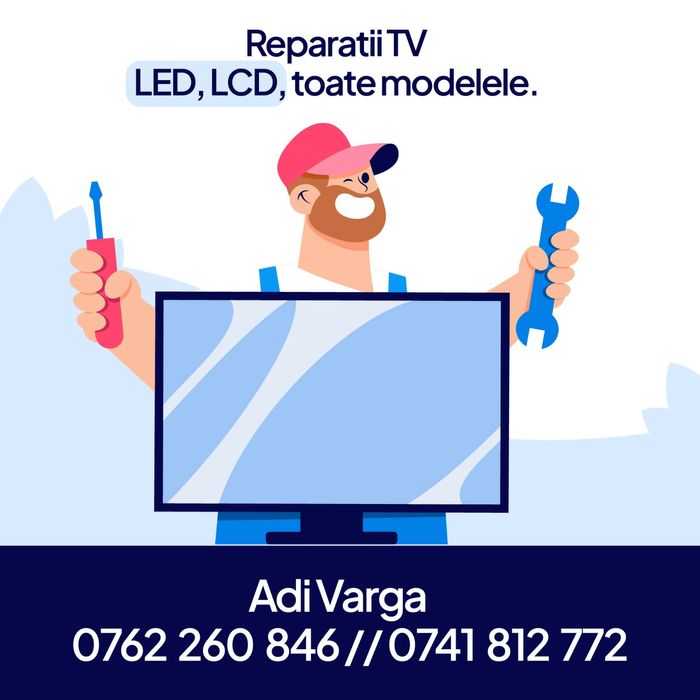 Reparatii tv și masini de spălat la domiciliul clientului