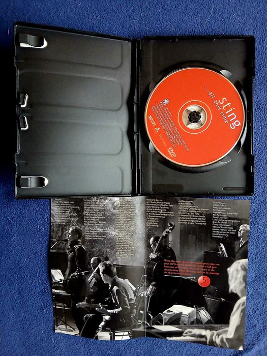 DVD original Sting - All This Time - Documentar + Bonus DVD