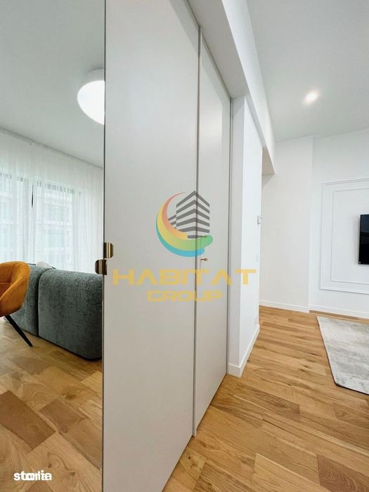 One Cotroceni Park 2 camere 5/8, parcare + boxa, complet utilat mobila