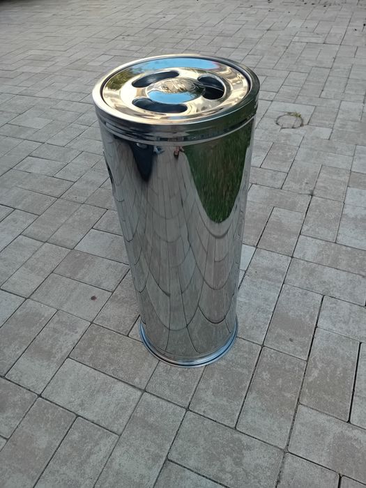 Cos scrumiera inox
