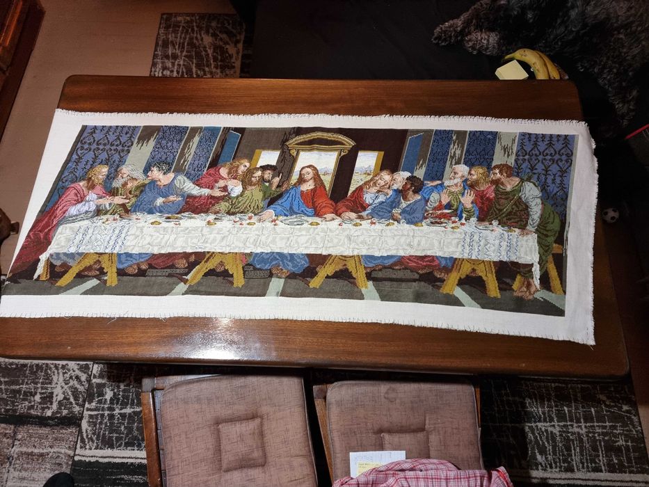 Тайната вечеря- гоблен с DMC