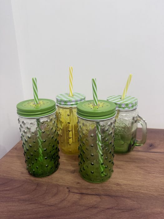 Стаканы под напитки, высокие, б/у