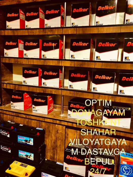 Delkor akkumulyator optim