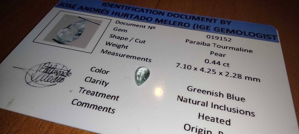 Turmalina 0.44ct
