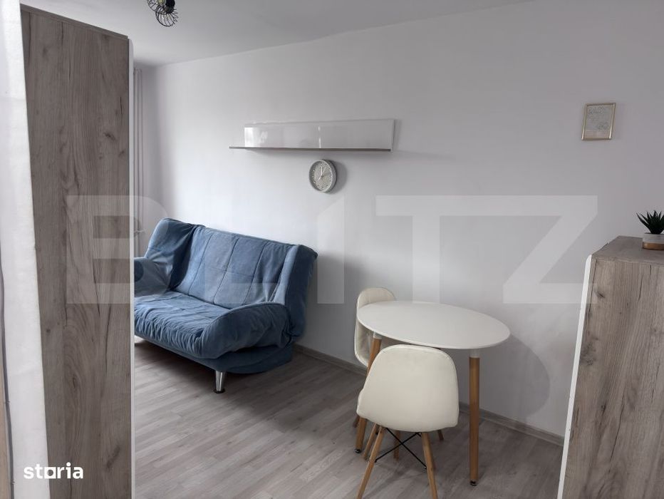 Garsoniera de inchiriat, 20 mp, zona Sud