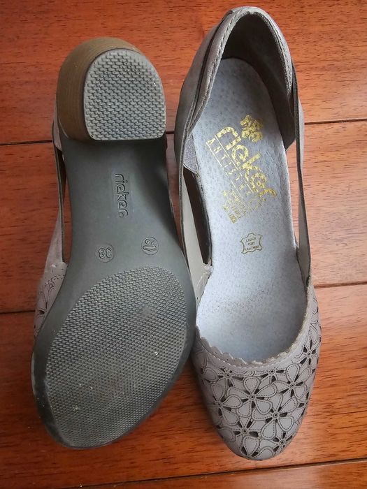 Pantofi de damă Rieker cu toc confortabil