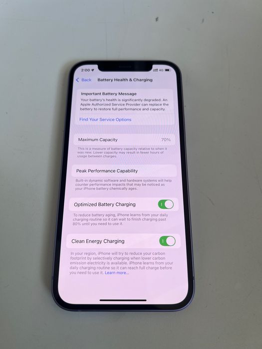 iPhone 12 128gb 100%