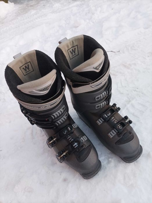 Продавам ски Atomic -дължина 169 см./Ски обувки SALOMON 295mm. 25/25.5