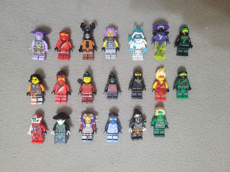 Figurine Lego Ninjago și Lego City