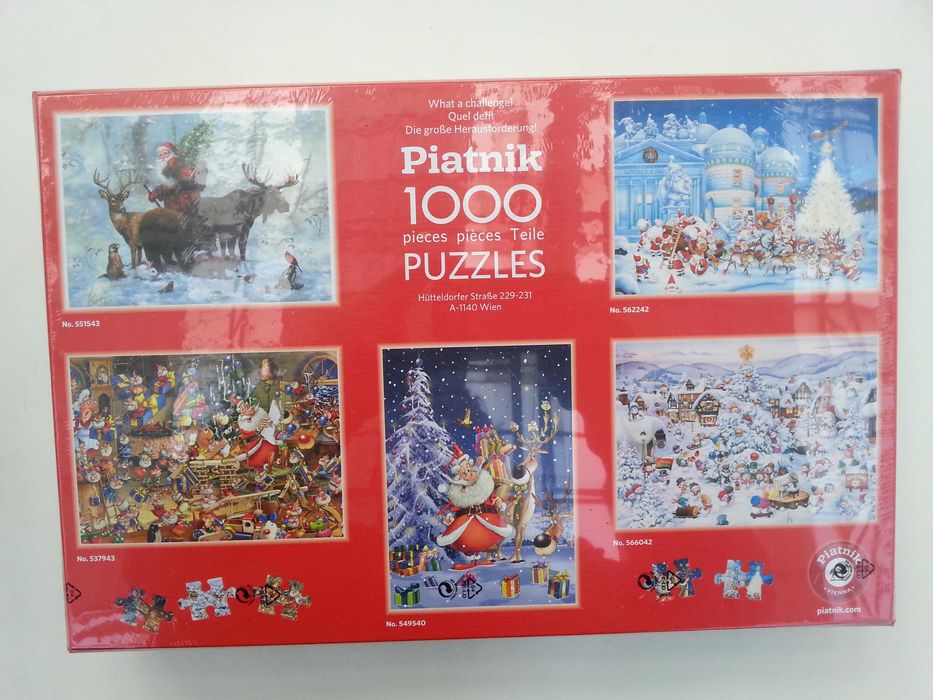 Пъзел с 1000 части от Piatnik® на художника Франсоа Рюер