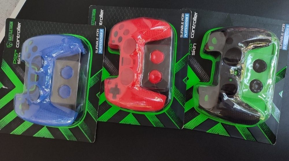 Set husa silicon skin Battletron pentru controller ps5 xbox x s