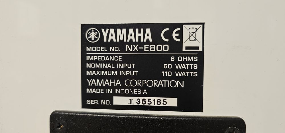 Boxe audio de raft Yamaha NX E 800 - albe