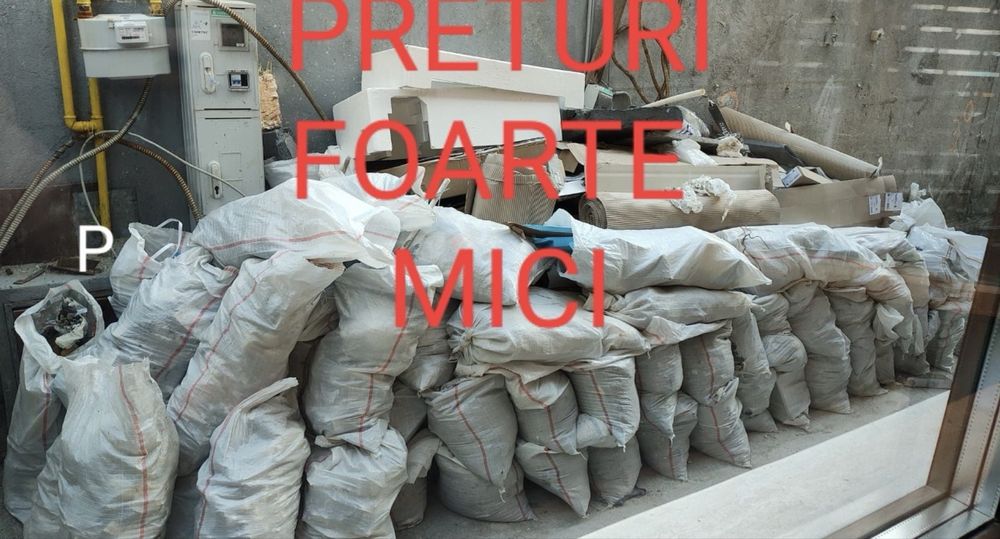 Debarasari , moloz , Lemne , Saci cu moloz + alte deseuri