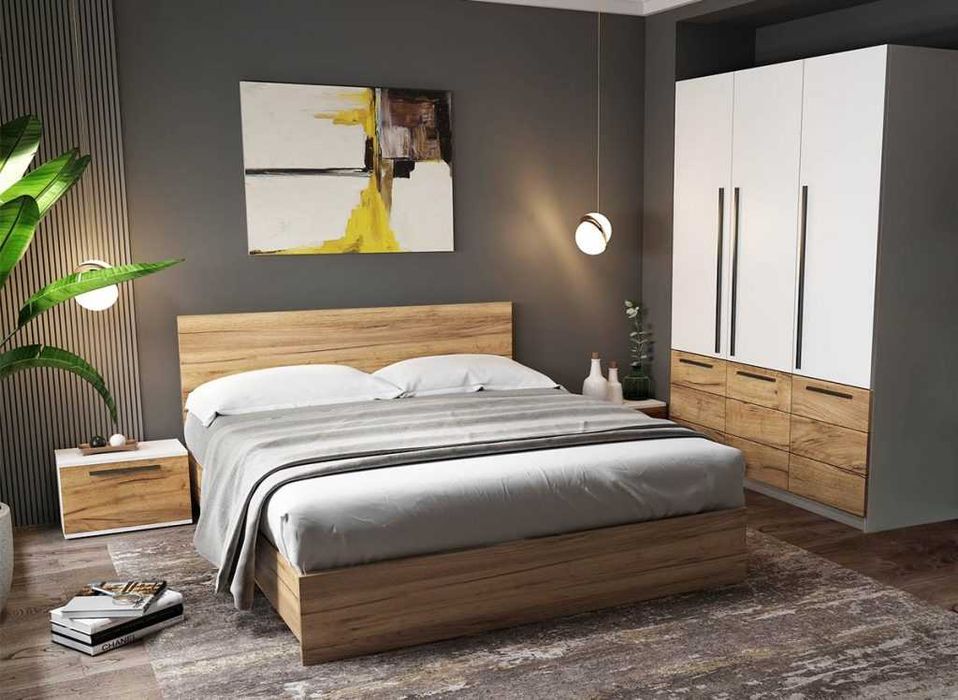 Set Dormitor Timea 4 piese - Transport Gratuit in 4-10 zile