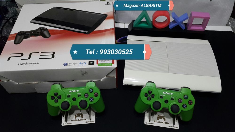 Playstation 3 Super SLIM. HD + Joystick + 40 GAMES.