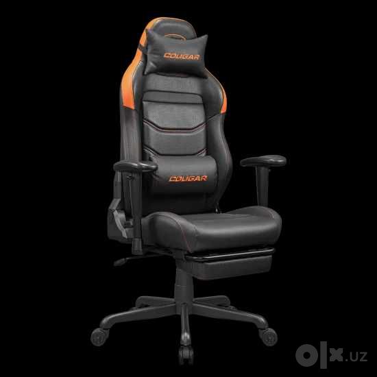 Игровое кресло COUGAR Explore Neo, Ткань+кожа, эргономичный