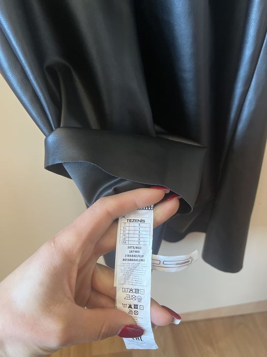 Кожен сукман-рокля , размер С