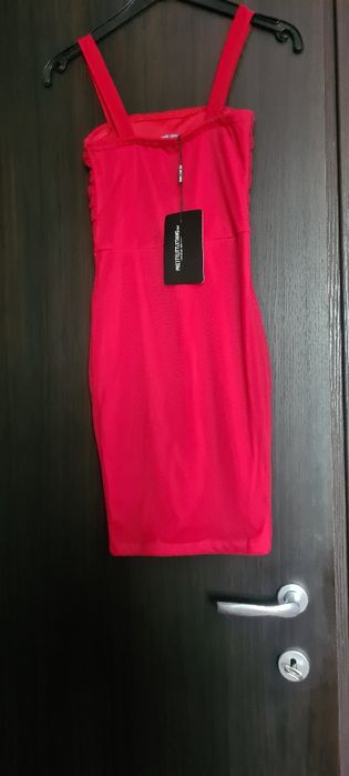 Rochie nouă mini roșie Pretty Little Thing Eu 32/XXS