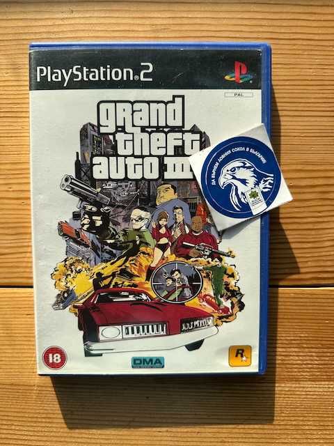 GTA Grand Theft Auto: III 3 PlayStation 2 PS2 ГТА ПС2