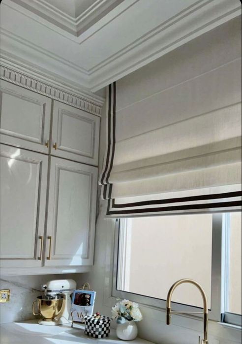 Стильные римские шторы: легкость в использовании и уходе!!!