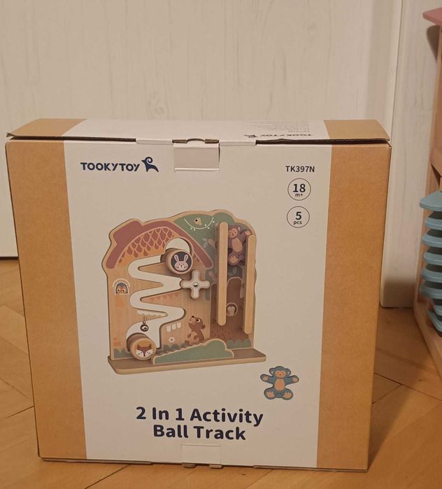 Дървена игра 2в1 Tooky toy