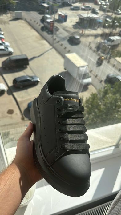 Adidasi Alexander McQueen Negrii Black