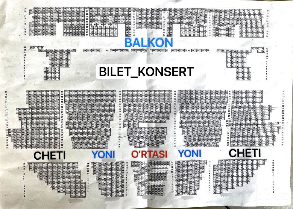 Avaz Oxun | Bilet_Konsert