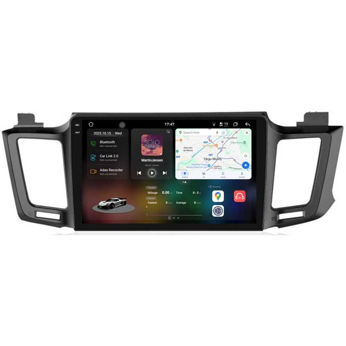 Navigatie Dedicata Toyota Rav 4 (2012-2018), 10 Inch, BT, Carplay