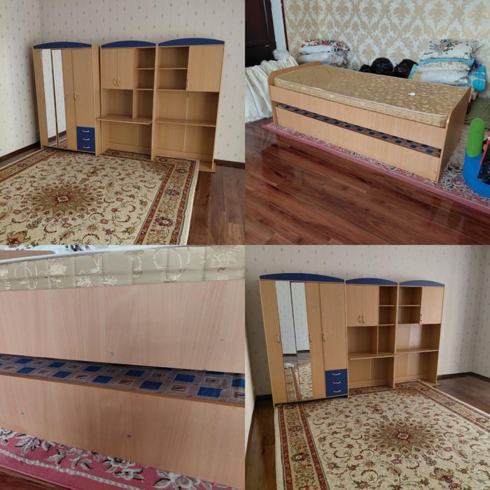 Детский шкаф с кроватью