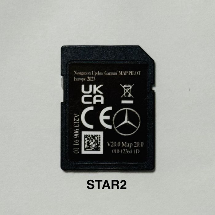 Mercedes Garmin® MAP PILOT NTG5 Navi SD Card V20 Europa 2023/25