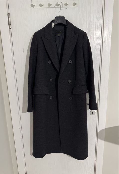 Дамско вълнено палто Massimo Dutti