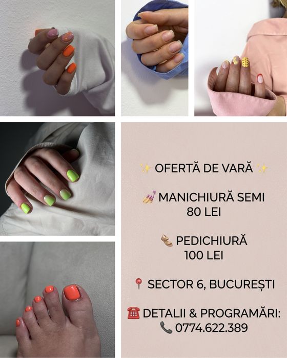 Ofertă de vară mani-pedi