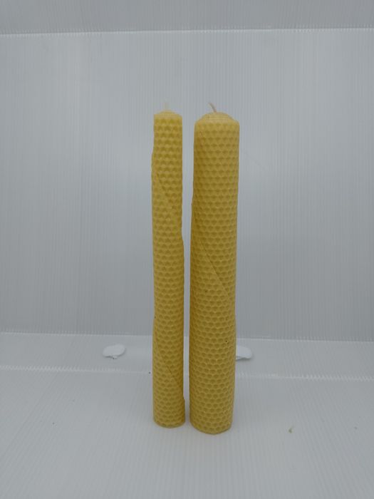 Vând lumânări ceara naturala