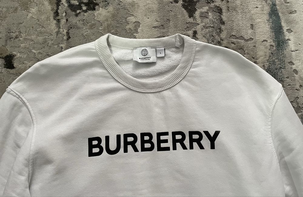 Bluza/sweatshirt Bureberry alb L
