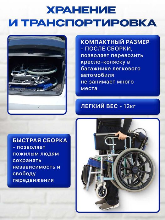 Кресло коляска инвалидная