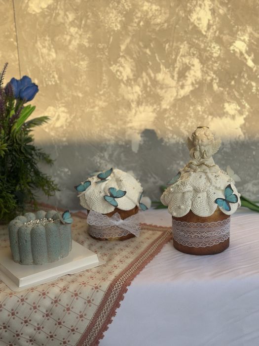 Кулич и творожная пасха