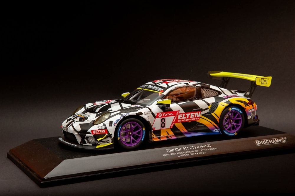 Porsche 911 GT3R Minichamps 1/18