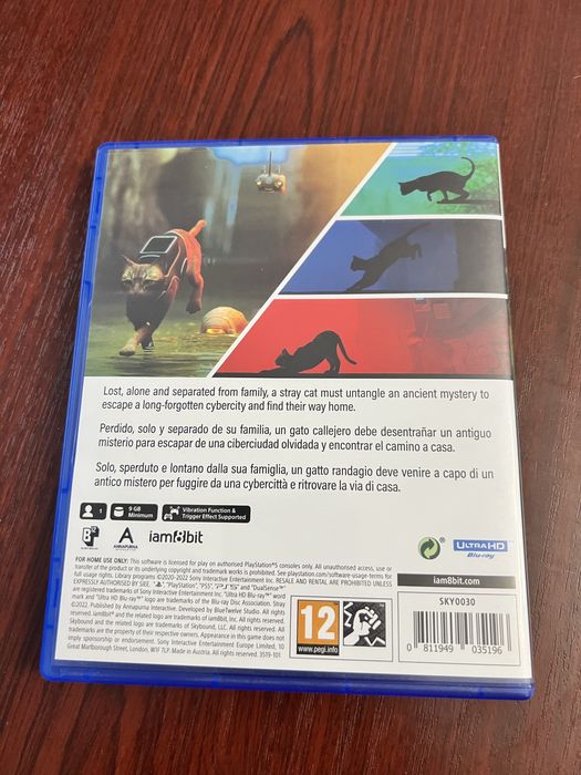 Stray для ps5 / playstation 5
