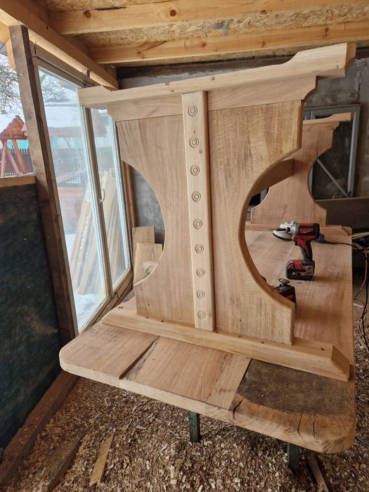 Vand masa stejar masiv