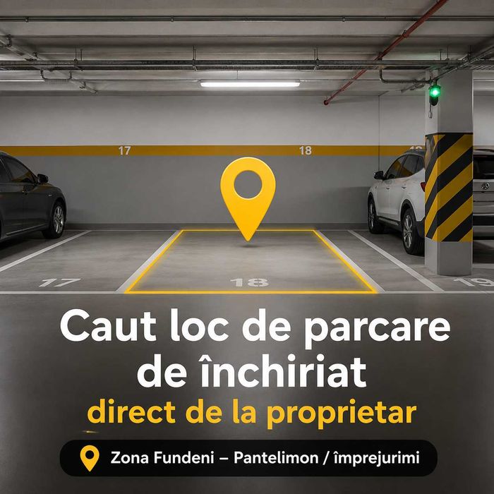 Caut sa inchiriez loc de parcare