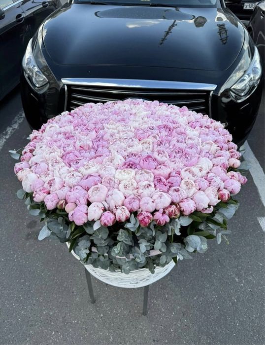 Пионы цветы букеты