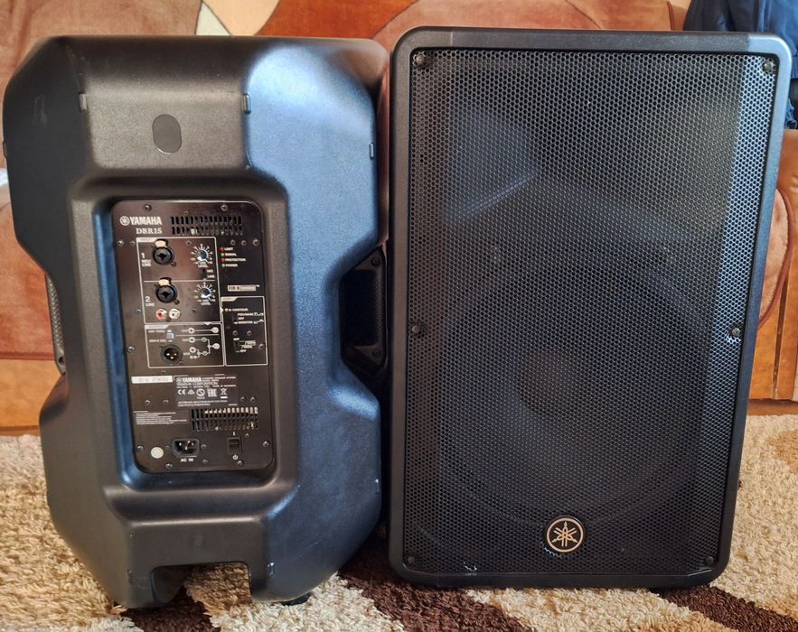 Boxe Yamaha  DBR 15 DSP 1000w subwoofer arena DB SW 500w  behringer vp1800  eurolive 1600w