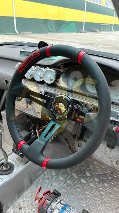 Руль MOMO дрифтинг вынос кожа