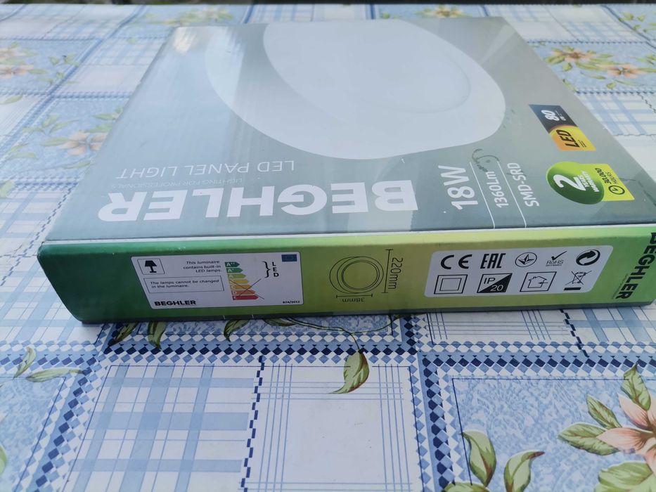 LED панел BEGHLER 18 W