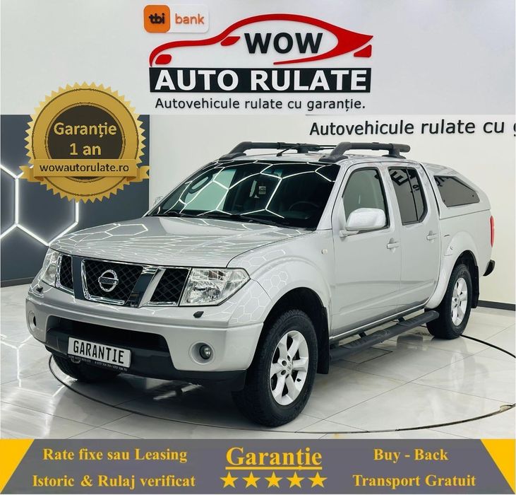 Nissan NAVARA 2006 2.5D Garantie 12 Luni Rate Avans 0 Doar Cu Buletinul