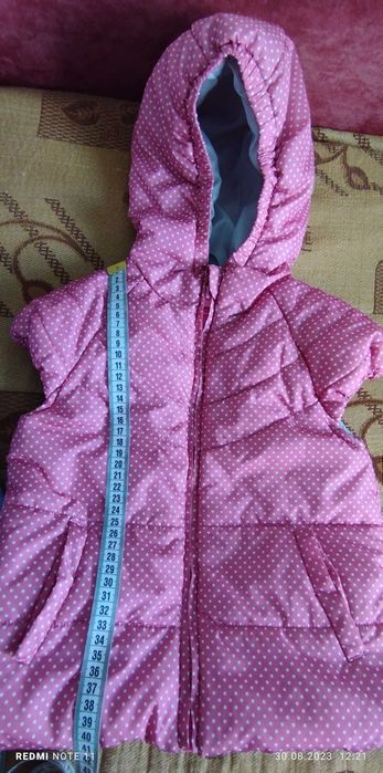 Детские вещи куртка и безрукавка