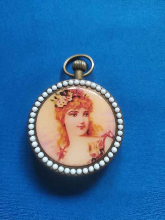 Винтидж джобен часовник "G. Roskopf Patent"