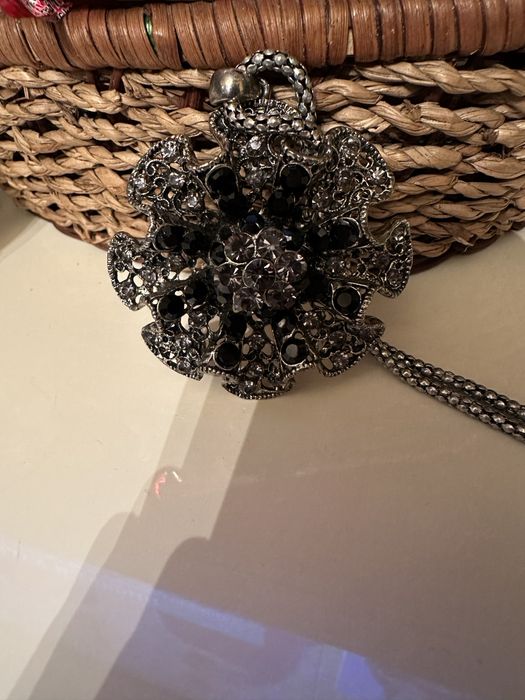 Дамско сребърно колие