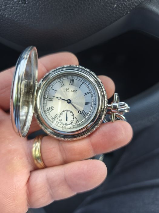 Ceas de buzunar Bonett – Mecanic, Stil Elegant