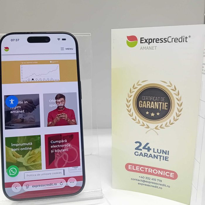 Iphone 16 Pro 512Gb (ag49 Esplanada b.7480) Garantie 2 Ani !